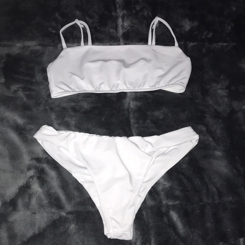 bandeau top bikini